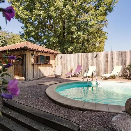 Au Petit Grammont - Piscine & Jacuzzi בית נופש Lacapelle-Marival
